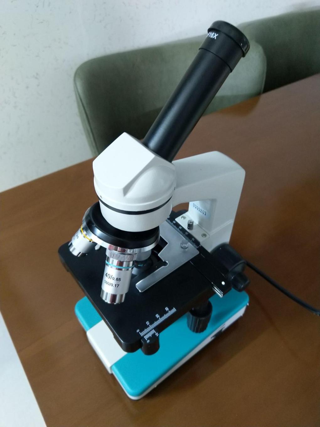 میکروسکوپ نوری تک چشمی ژنوس ۱۶۰۰xنو/مدینیوم