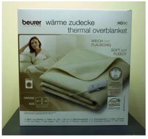 تشک برقی بیورر مدل HD90