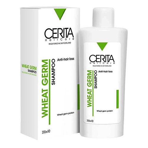 شامپو مو سریتا مدل Wheat Germ حجم 200 میلی لیتر