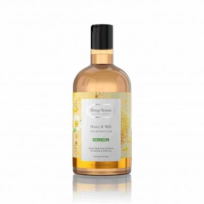 شامپو بدن کرمی شیر و عسل دیپ سنس