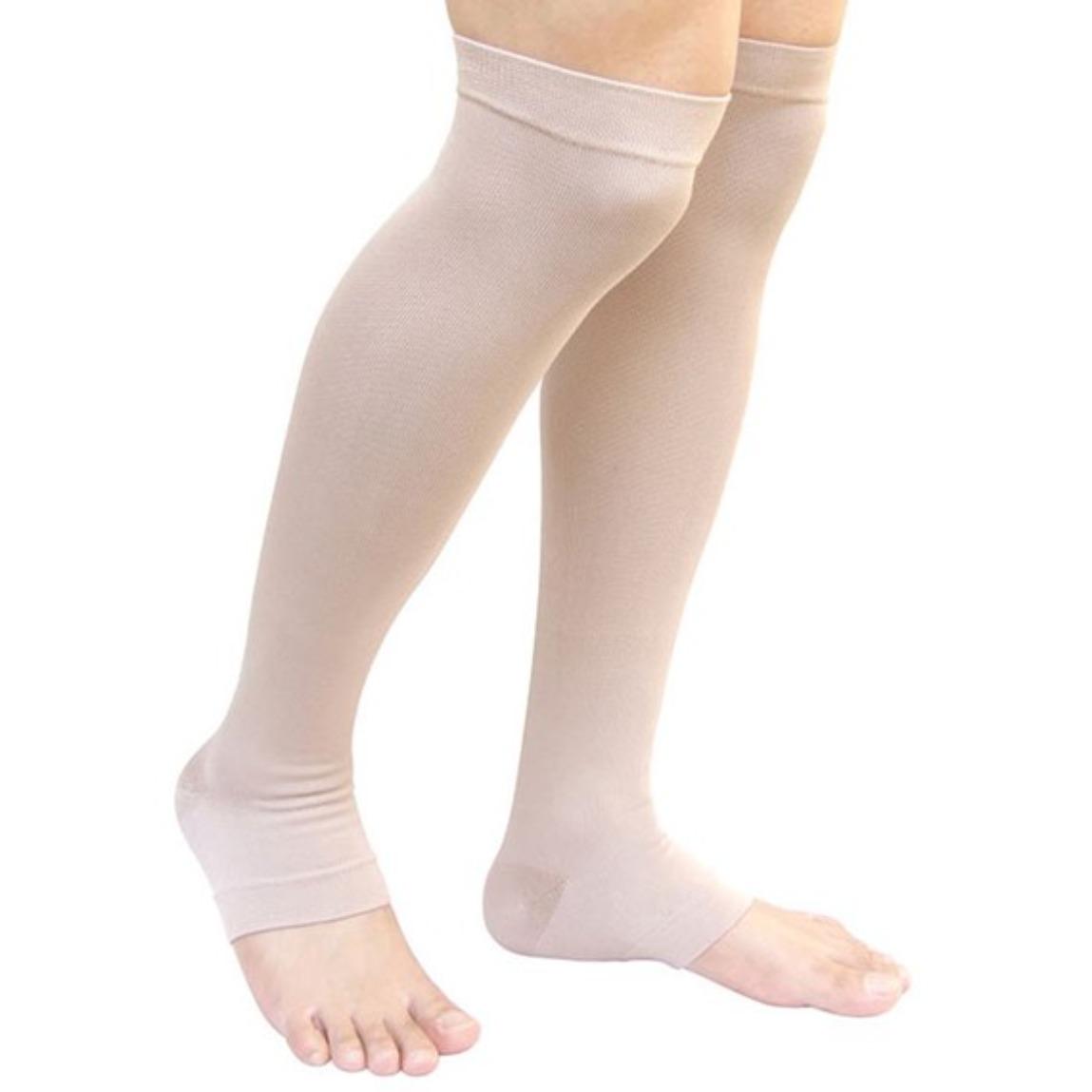 جوراب واریس (کف دار - بالای زانو)