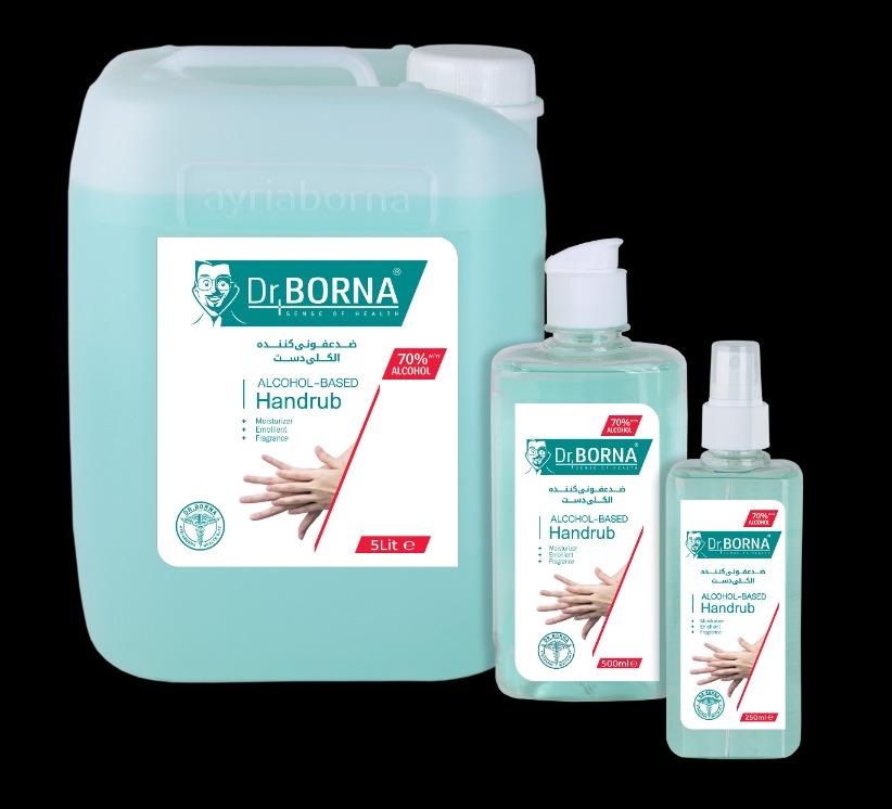 محلول ضدعفونی کننده دکتر برنا مدل Handrub