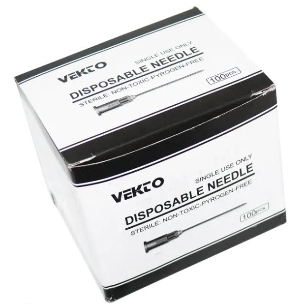 سر سوزن گیج ۲۲ مشکی Vekto