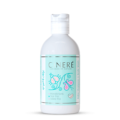 شامپو نوزاد سینره (مناسب سر و بدن)