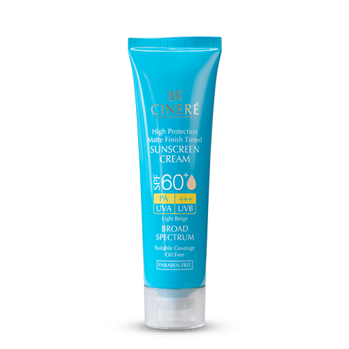کرم ضد آفتاب رنگی +SPF60 سینره بژ طبیعی