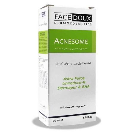 کرم کنترل کننده چربی پوست های مستعد آکنه فيس دوکس