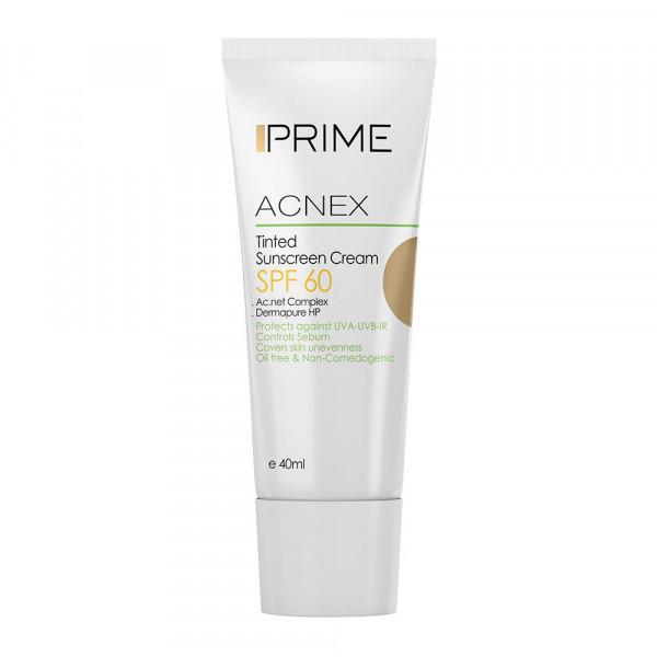 کرم ضدآفتاب رنگی SPF60پریم- بژ