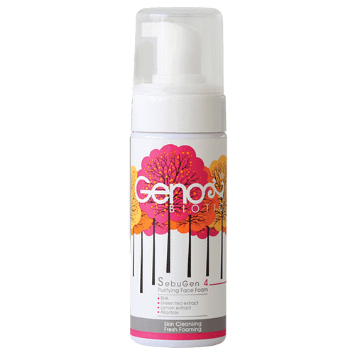 فوم شستشوی صورت ژنوبایوتیک (پوست های آکنه ایی و مستعد آکنه)