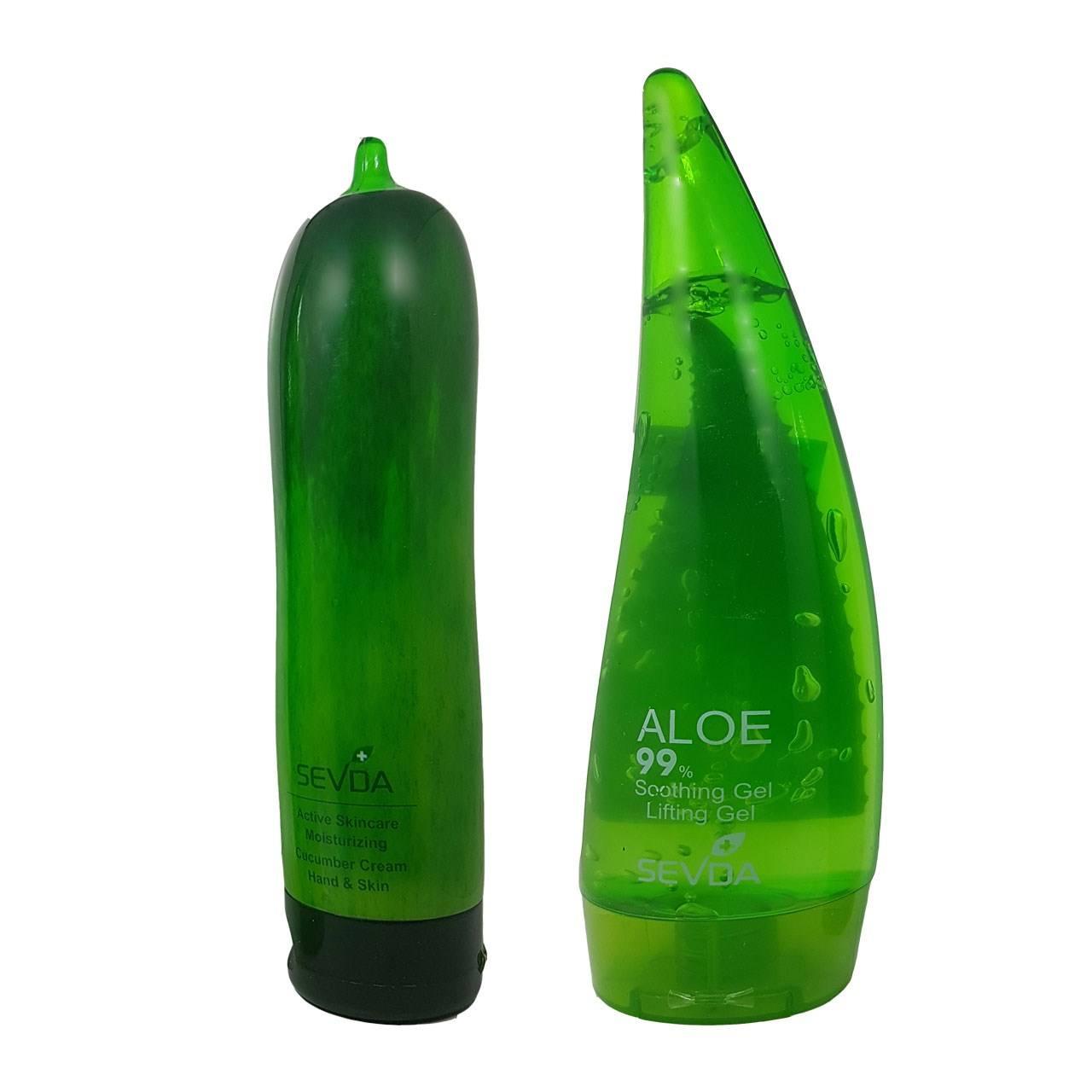 کرم آبرسان و ژل لیفتینگ آلوورا سودا