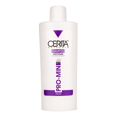 شامپو ضد ریزش پرومین سریتا مناسب انواع مو ۲۰۰ میلی لیتر