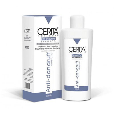 شامپو ضد شوره موهای خشک سریتا 200 میلی | ضد خارش و حاوی پروبیوتیک