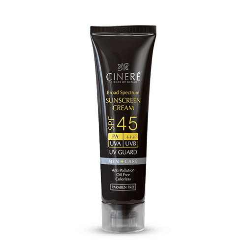 کرم ضد آفتاب SPF45 سینره مخصوص آقایان