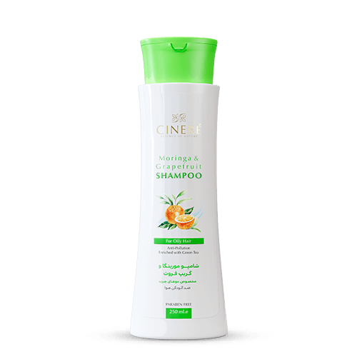 شامپو مورینگا و گریپ فروت مخصوص موهای چرب (ضد آلودگی هوا) سینره