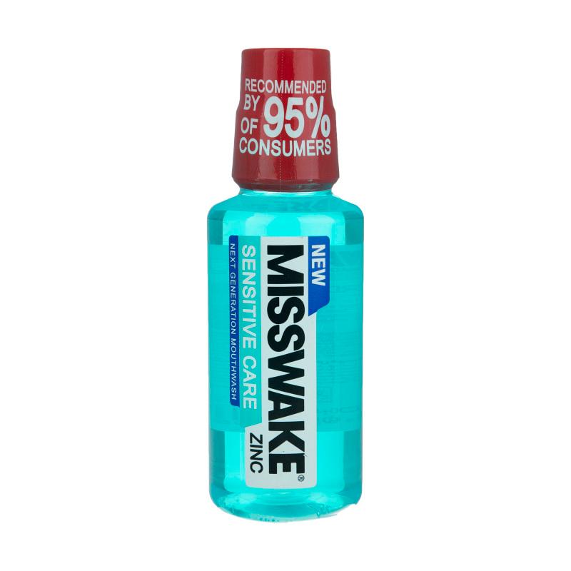 دهانشویه میسویک MissWake مدل Sensitive Care در حجم 400 میلیلیتر