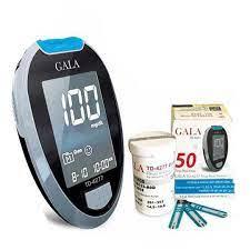دستگاه تست قند خون گالا مدل TD4277 به همراه یک بسته نوار 50 عددی