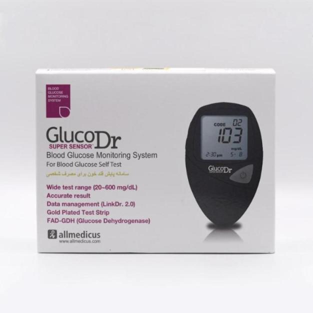 دستگاه تست قند خون گلوکو داکتر GlucoDr  /مدینیوم