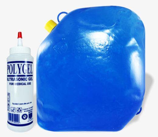 ژل سونوگرافی ۵ لیتری پلی ژل