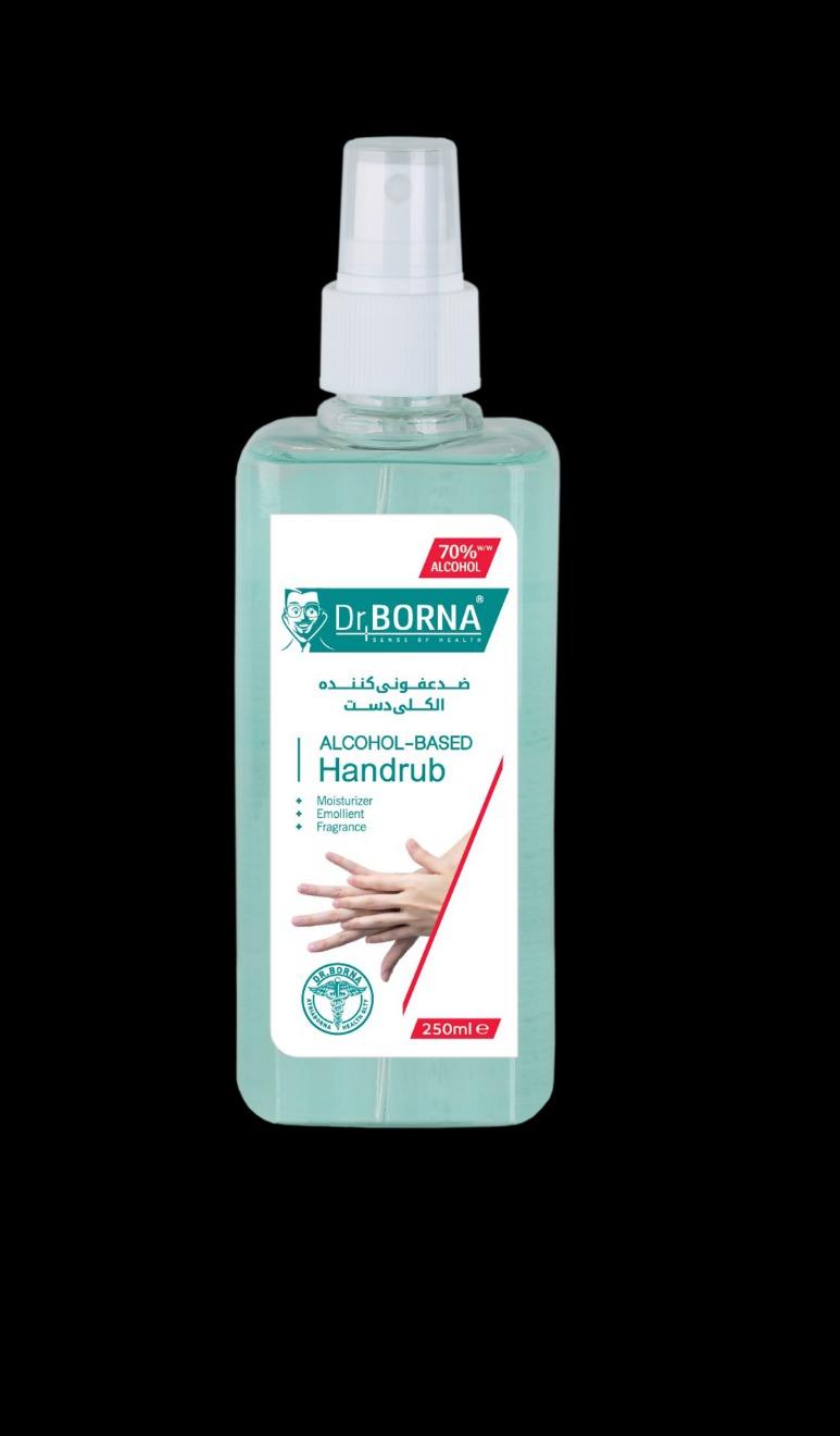 محلول ضدعفونی کننده دکتر برنا مدل Handrub