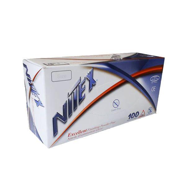 دستکش نیتریل Nitex سایز Medium حریر