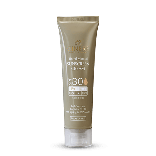 کرم ضد آفتاب رنگی SPF30 سینره بژ طبیعی