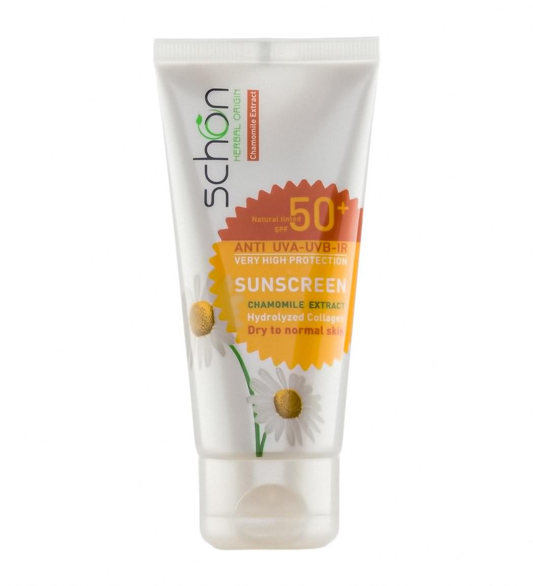 کرم ضد آفتاب شون با رنگ طبیعی +SPF50