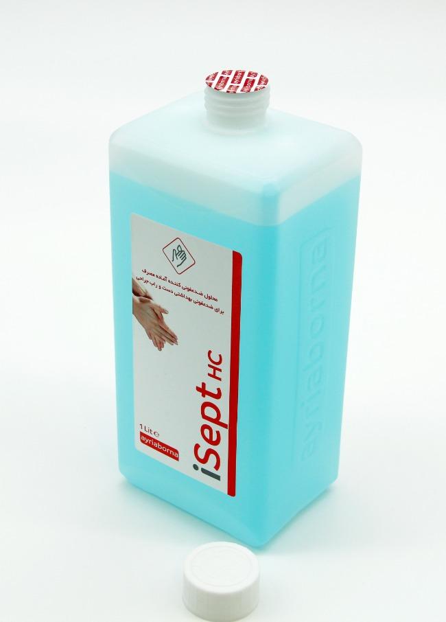 محلول ضدعفونی کننده آی سپت مدل اچ سی