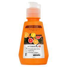 کرم آبرسان و روشن کننده سورفین مدل ویتامین سی