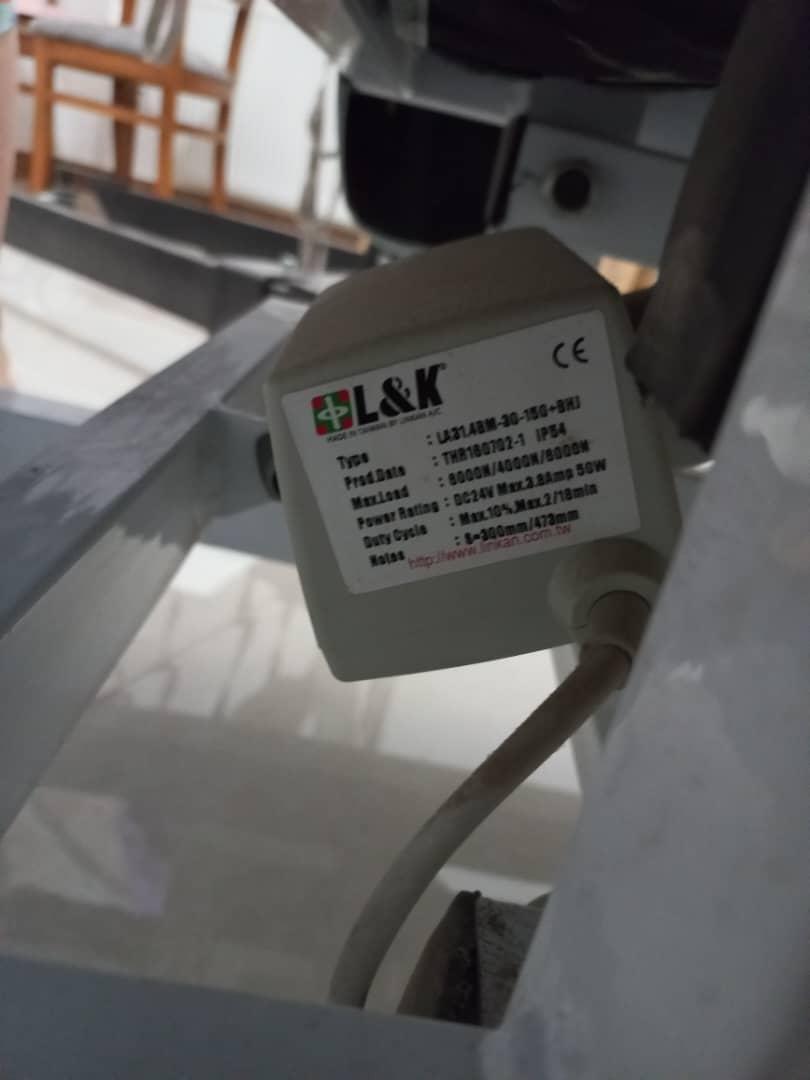 تخت بیمارستانی تخت تیت تیبلدست دو/مدینیوم