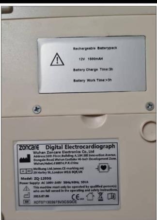 نوار قلب در حد نو برند zoncareدست دو/مدینیوم