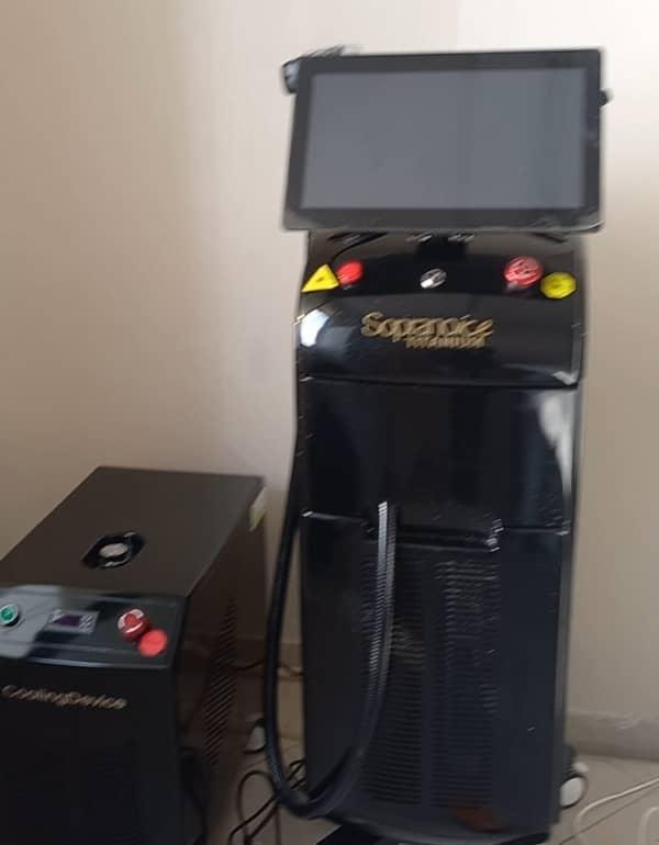 دستگاه لیزر سوپرانو آیس تیتانیوم 2022دست دو/مدینیوم