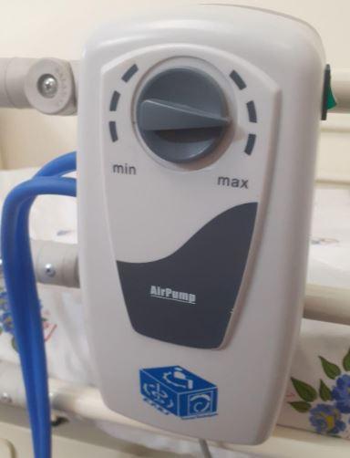 تخت بیمارستانی با تشک مواجدست دو/مدینیوم