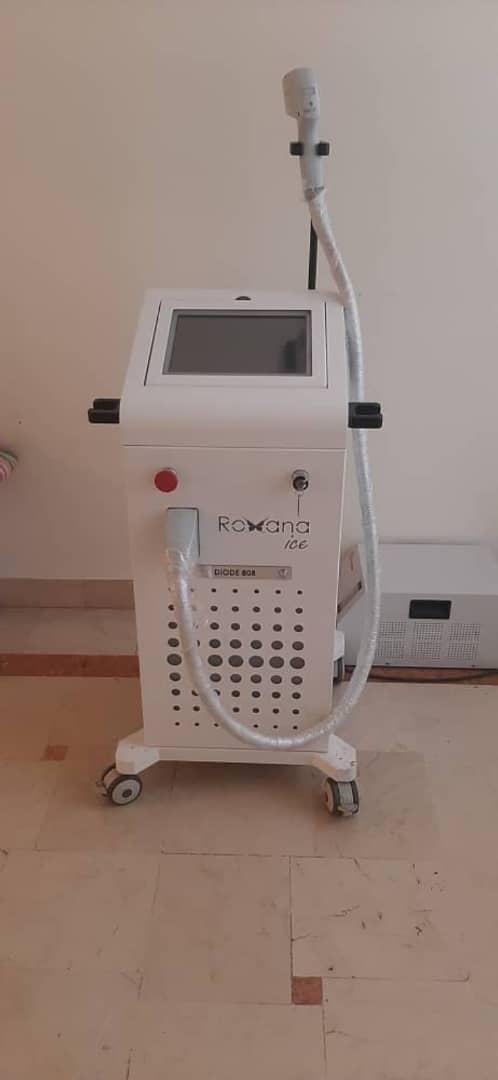 دستگاه لیزر دایود با دو هندپیس الکس و دایوددست دو/مدینیوم