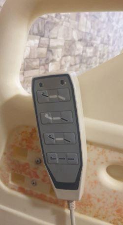 تخت بیمارستانی سه شکن برقیدست دو/مدینیوم