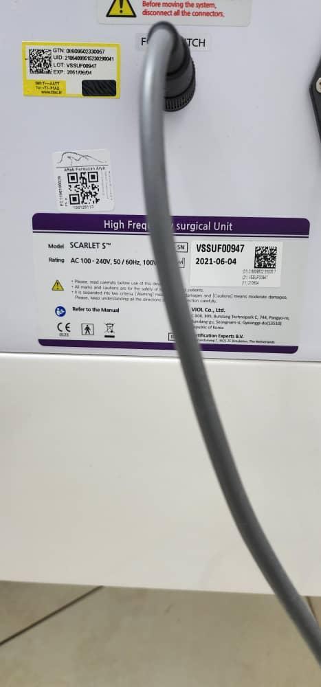 دستگاه RF اسکارلت 2021دست دو/مدینیوم