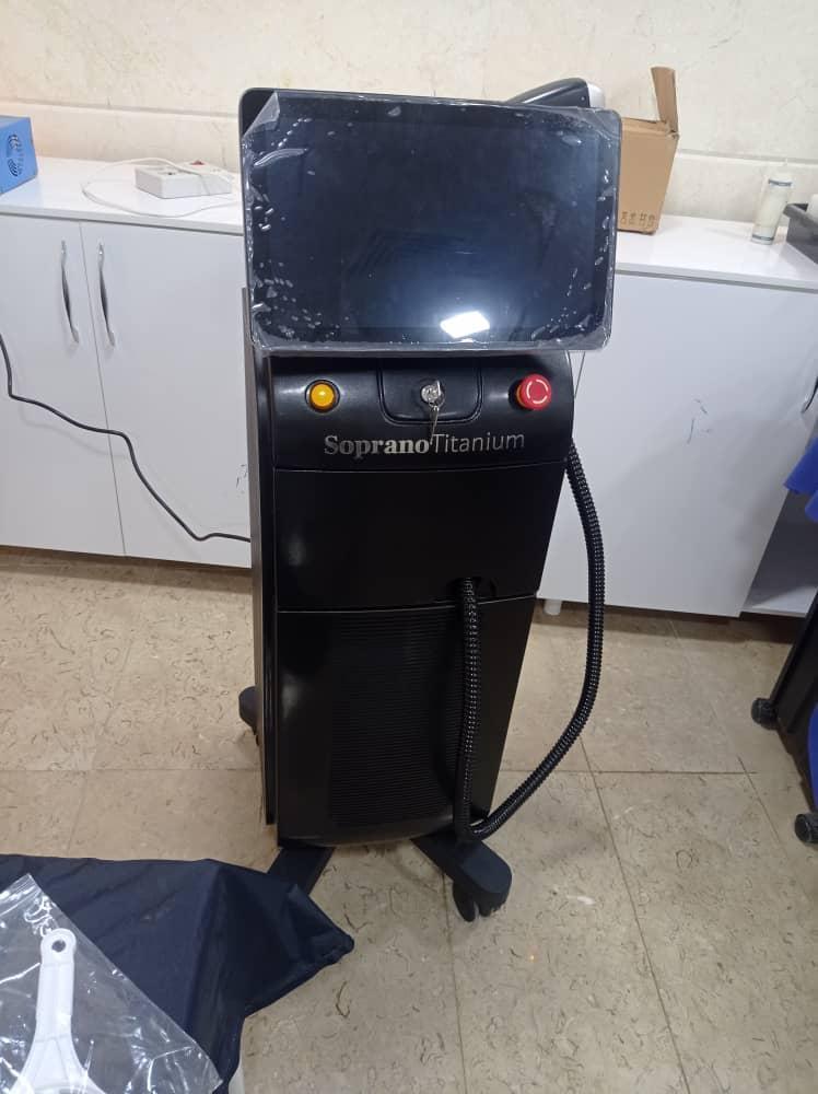 لیزر سوپرانو تیتانیوم آلما 1200 وات برند mtدست دو/مدینیوم