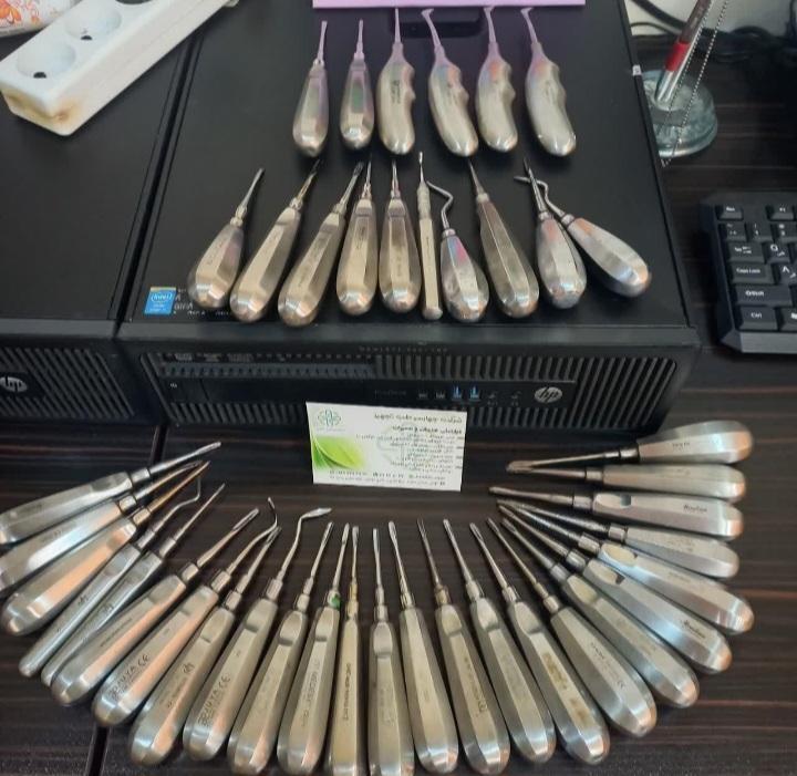 فورسپس و الواتور دندانپزشکیدست دو/مدینیوم