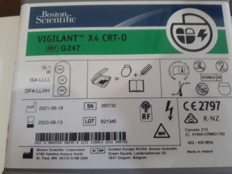 دستگاه ICD سه حفره ای قلب- Bostonنو/مدینیوم