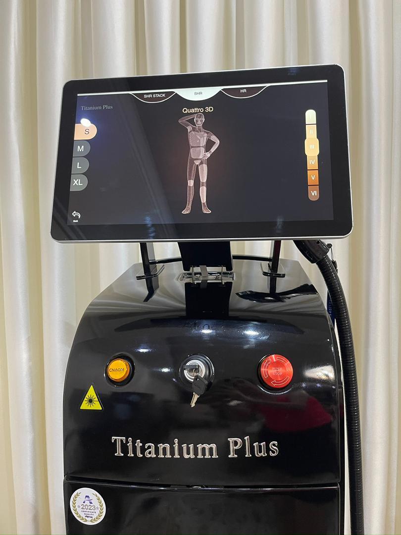 دستگاه لیزر تیتانیوم پلاس ۲۰۲۳دست دو/مدینیوم