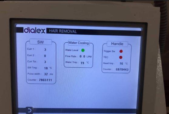 دستگاه لیزر مو و جوان سازی دیالکسنو/مدینیوم