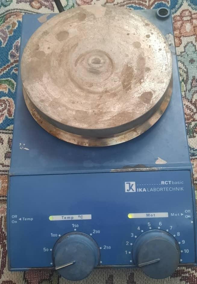 هیتر استیرر آیکا مدل rct basic دست دو/مدینیوم