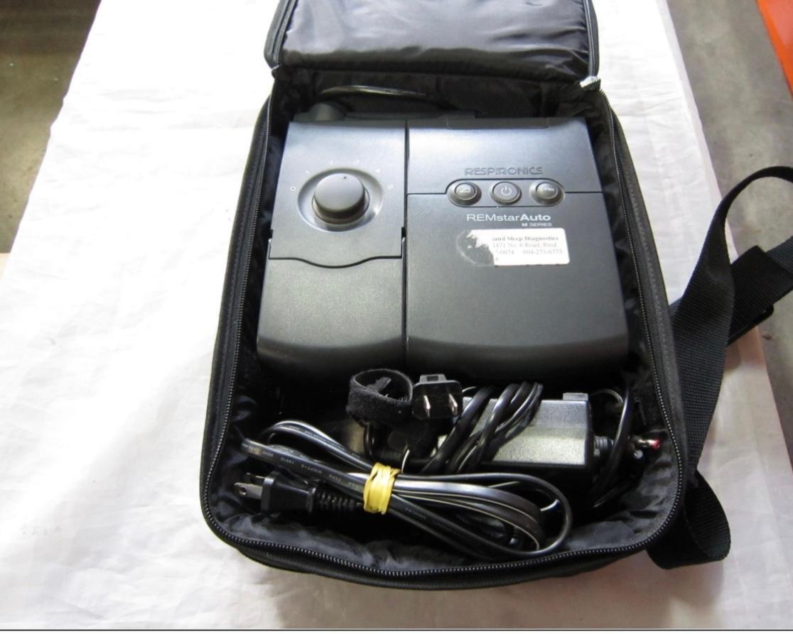 RESPIRONICS REMSTAR AUTO M SERIES SLEEP APNEA MACHINEدستگاه سی پپدست دو/مدینیوم