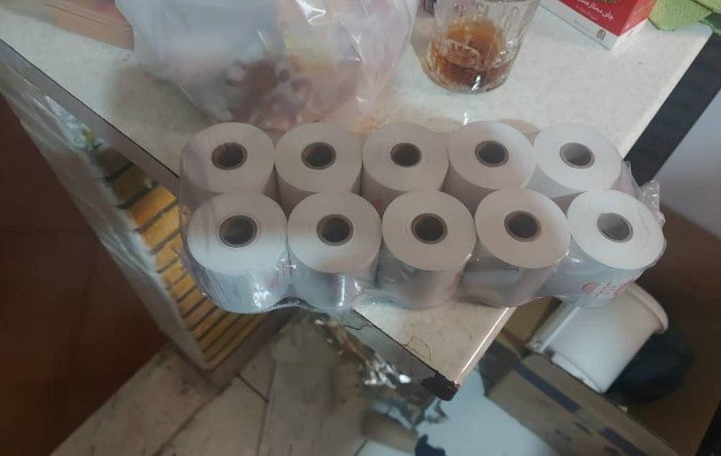 ۹۰ رول کاغذ نوار قلب ۵ سانتینو/مدینیوم