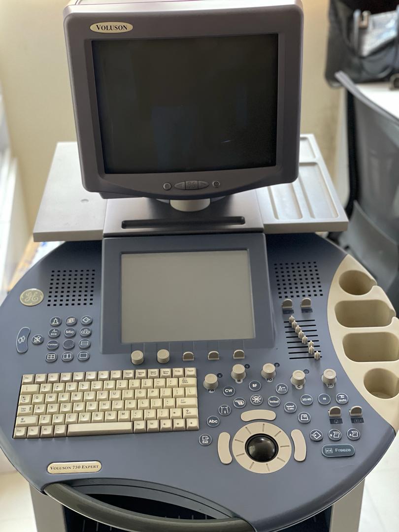 دستگاه سونوگرافی مبله برند GE مدل 730EXPدست دو/مدینیوم