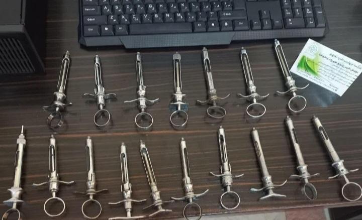 سرنگ تزریق دندانپزشکی اصل آلمان و پاکستانیدست دو/مدینیوم