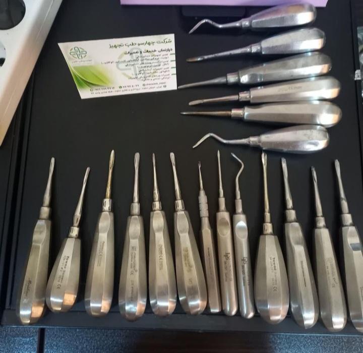 فورسپس و الواتور دندانپزشکیدست دو/مدینیوم