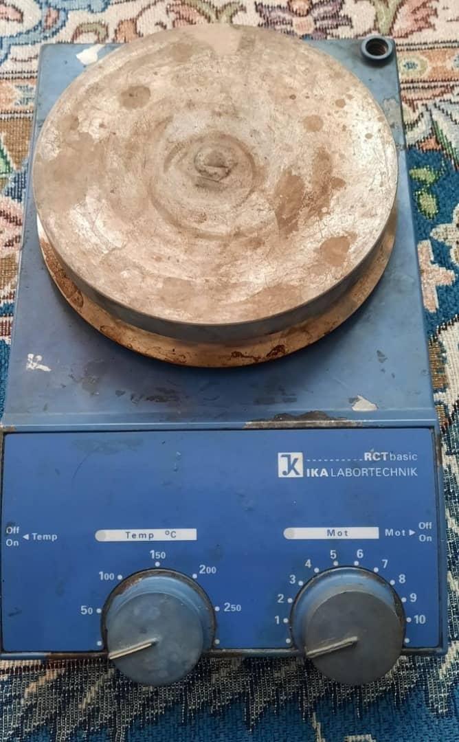 هیتر استیرر آیکا مدل rct basic دست دو/مدینیوم