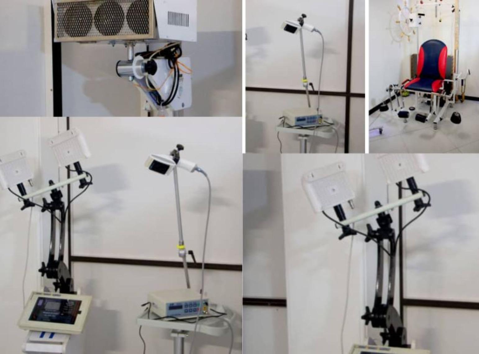 لیزر فیزیوتراپی موج پرداز تصویردست دو/مدینیوم