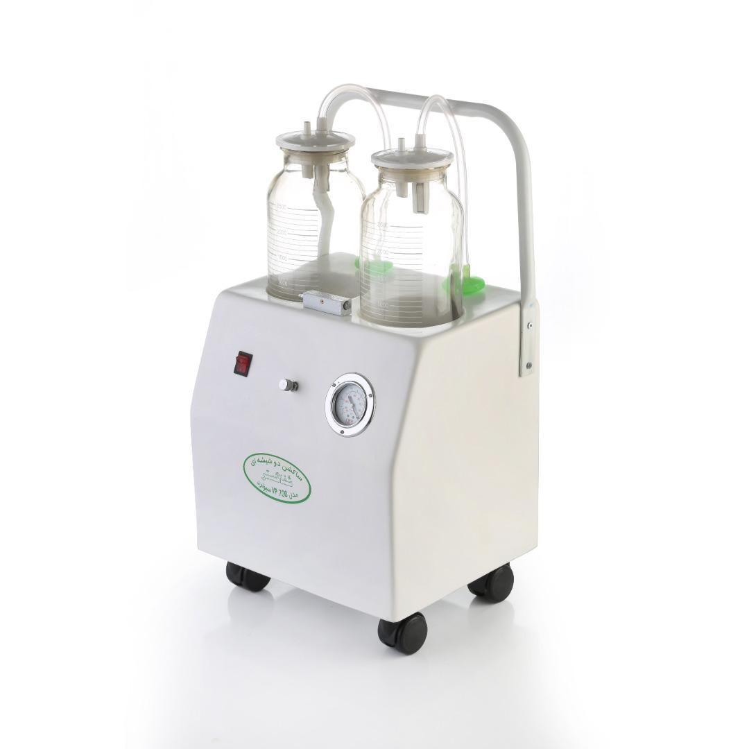 ساکشن دو شیشه شفاگستر مدل PV-700نو/مدینیوم