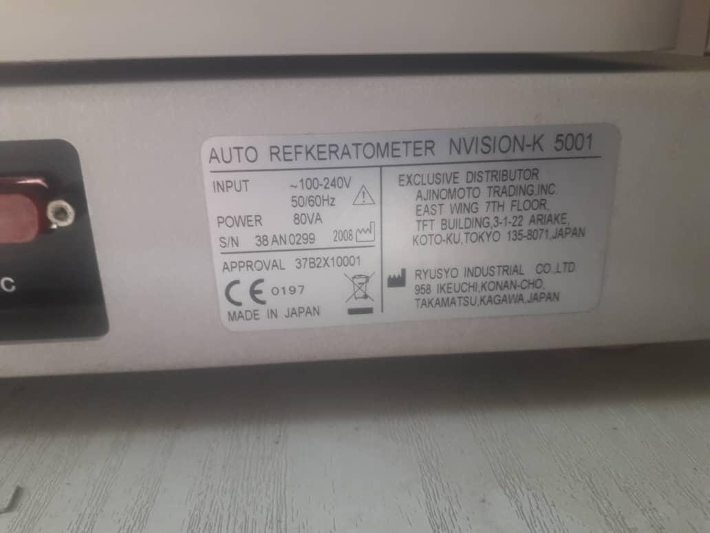 Auto refractometer nvision-k5001نو/مدینیوم