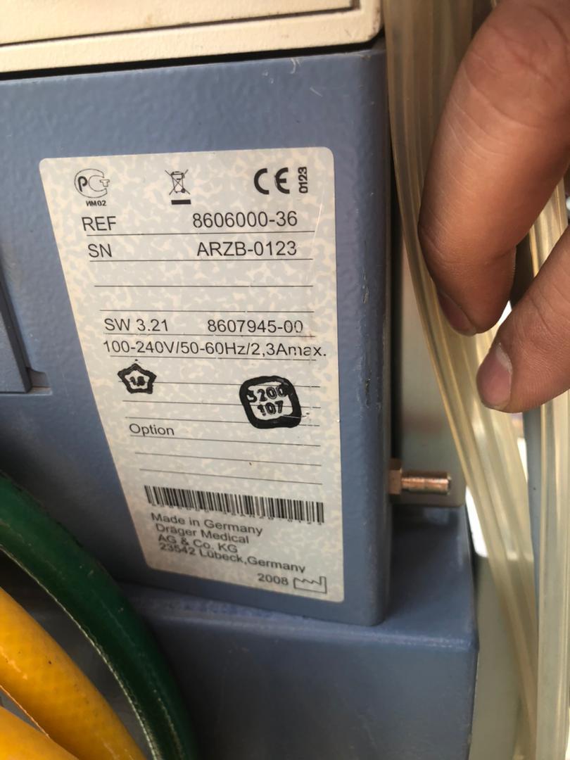 ماشین بیهوشی دراگردست دو/مدینیوم